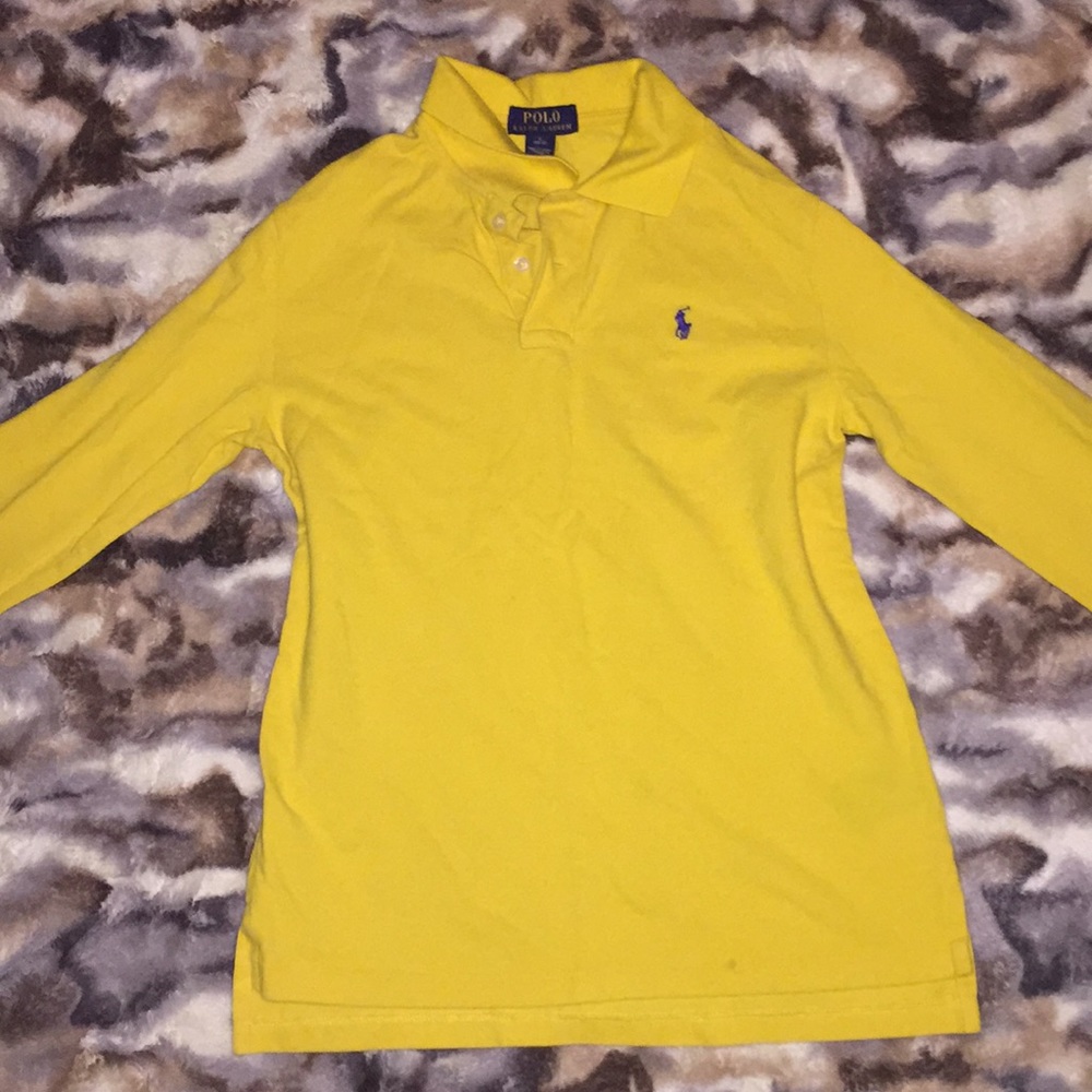 Polo shirt sleeve tee